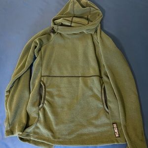 Melanzana micro grid hoodie